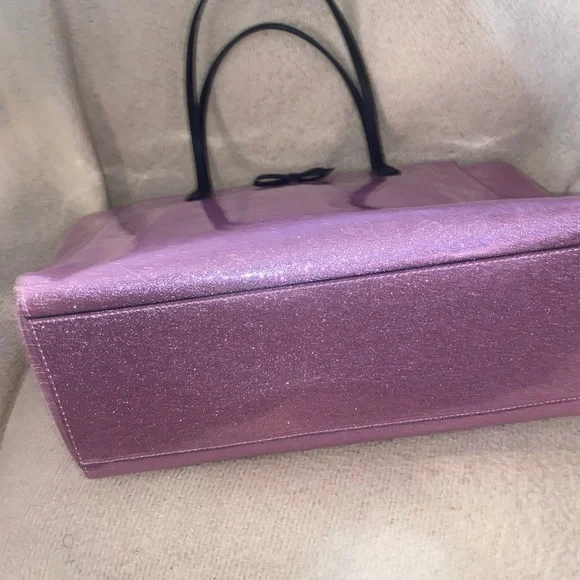 💕♠️ NWOT- Kate Spade Large Glimmer shimmer Tote bag! - Picture 7 of 9